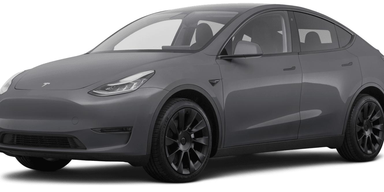 TESLA MODEL Y 2020 5YJYGDEF9LF005044 image